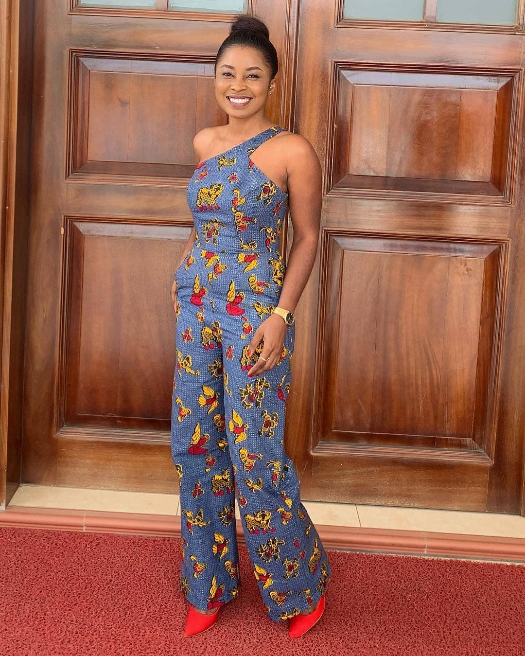 2019 African Print Women Jumpsuits Styles for Beautiful and
